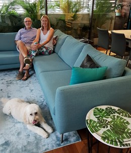 Testimonial from Beverley and Ron Myers